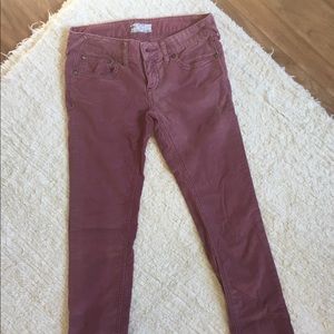 Free people corduroy pants Last Chance!